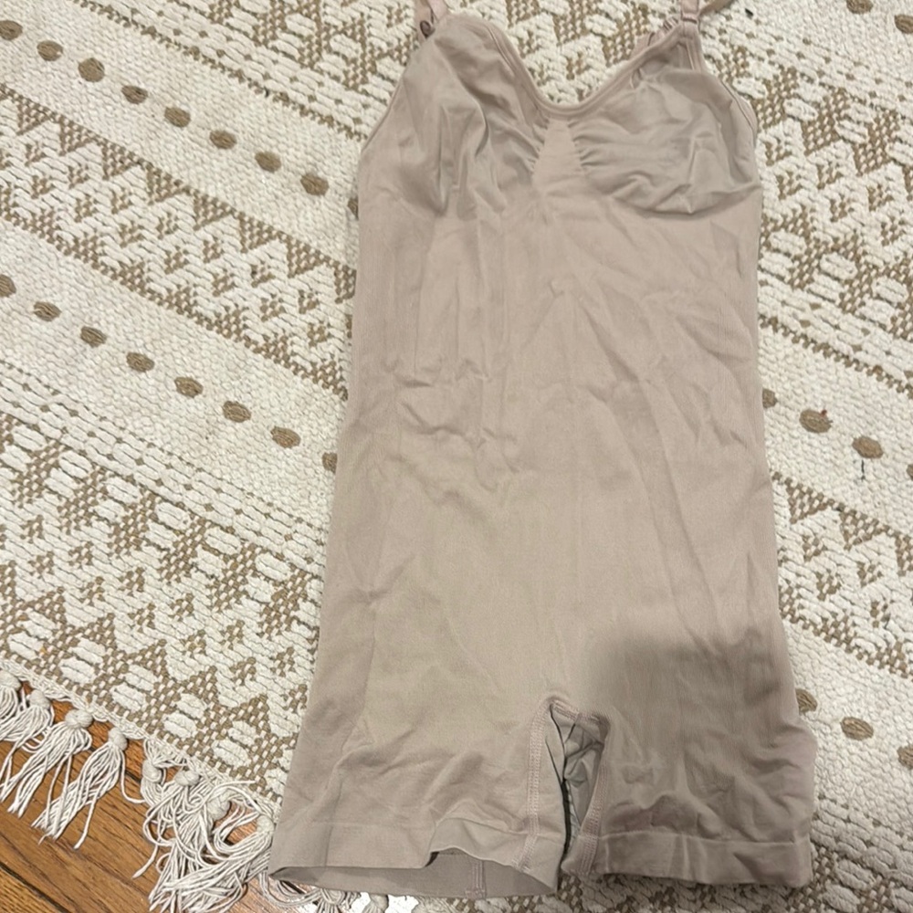 Women's Beige Bodysuit